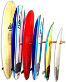 Holden Beach Surfboard Storage Vertical Wood Rack | Holds 6 Surfboards by StoreYourBoard