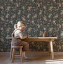Nursery Woodland Wallpaper - Peel & Stick and Traditional