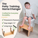 1-Step Wooden Stool for Kids