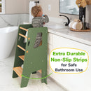 Adjustable Toddler Kitchen Tower with Safety Bars by Ocodile.com