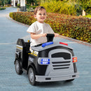 12V Toddler Fire Toy Car with Shovel and Wrench for Ages 37-95 Months