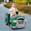 12V Toddler Fire Toy Car with Shovel and Wrench for Ages 37-95 Months