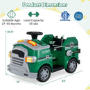 12V Toddler Fire Toy Car with Shovel and Wrench for Ages 37-95 Months by LJGDeals