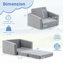 2-in-1 Toddler Fold out Couch