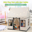 Toddler Large Playhouse with Star String Lights by LJGDeals