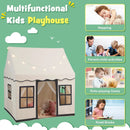 Toddler Large Playhouse with Star String Lights by LJGDeals