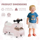 Toddler Ride on Toy Walking Sliding Car with Lights and Music by LJGDeals