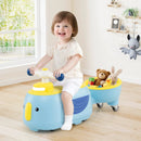 Toddler Ride on Toy with Trailer and Light Music by LJGDeals