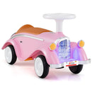Toddler Ride on Toy Classic Sliding Car with Horn and LED Headlight by LJGDeals