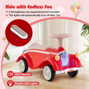 Toddler Ride on Toy Classic Sliding Car with Horn and LED Headlight