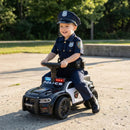 Toddler Sliding Car with Steering Wheel and Under-Seat Storage Push-Black by LJGDeals
