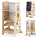 Toddler Standing Tower with Adjustable Height & Blackboard by LJGDeals