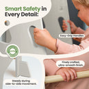 Adjustable Toddler Kitchen Tower with Safety Bars
