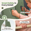 Adjustable Toddler Kitchen Tower with Safety Bars