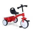 Toddler Tricycle with Glowing Wheels and 4-Level Adjustable Seat by LJGDeals