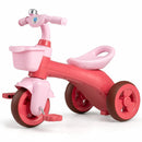 Toddler Tricycle with Limited Steering with Front Baskets and Bell by LJGDeals