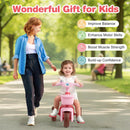 Toddler Tricycle with Limited Steering with Front Baskets and Bell by LJGDeals