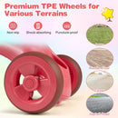 Toddler Tricycle with Limited Steering with Front Baskets and Bell by LJGDeals