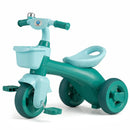 Toddler Tricycle with Limited Steering with Front Baskets and Bell by LJGDeals