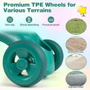 Toddler Tricycle with Limited Steering with Front Baskets and Bell by LJGDeals