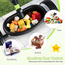 Toddler Tricycle with 3-Position Seat and Storage Basket for Kids