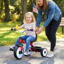 Toddler Tricycle with 3-Position Seat and Storage Basket for Kids