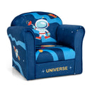 Toddler Upholstered Armchair with Solid Wooden Frame and High-density Sponge Filling by DirectDeals