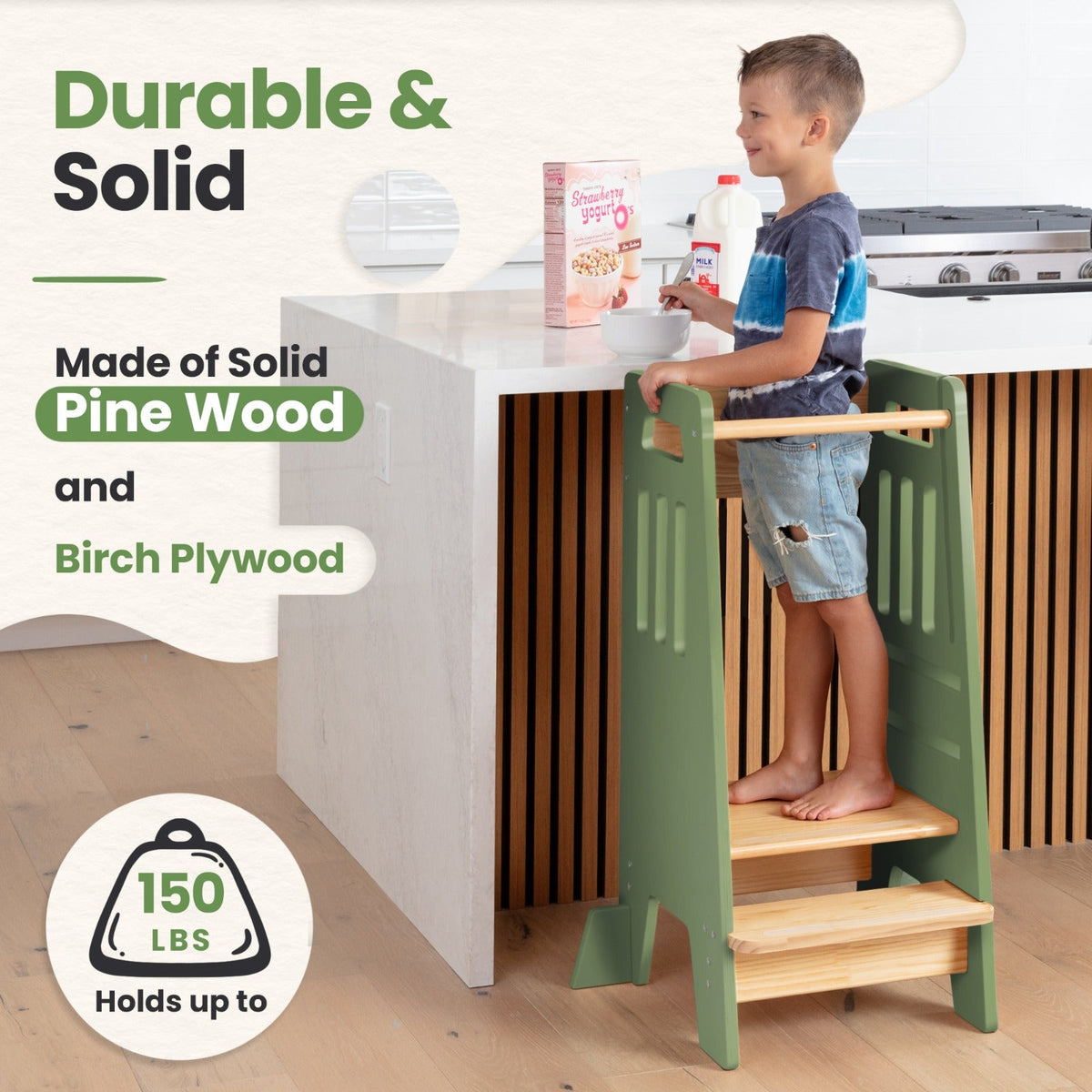 Standing Toddler Tower with Sliding Safety Door, photo 31 of 40