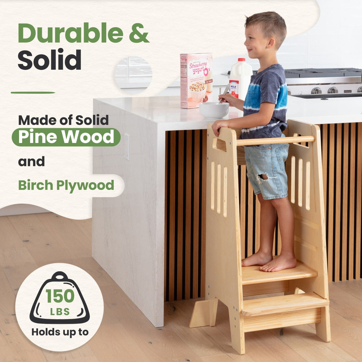 Standing Toddler Tower with Sliding Safety Door, photo 24 of 40