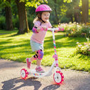 Toddlers Kick Scooter with LED Light-Up Wheels and Wide Anti-Slip Deck for Boys and Girls by LJGDeals
