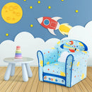 Toddlers Sofa Chair with Velvet Fabric Cover High Density Sponge Filling by LJGDeals