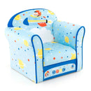Toddlers Sofa Chair with Velvet Fabric Cover High Density Sponge Filling by LJGDeals