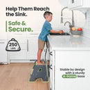 2-Step Wooden Stool for Kids