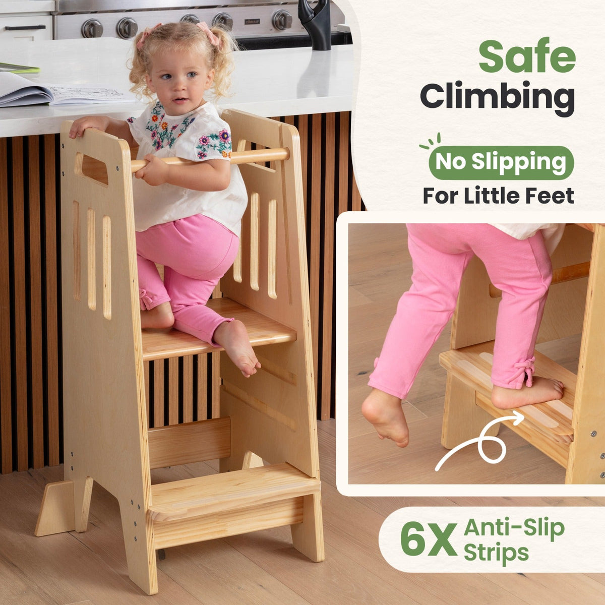 Standing Toddler Tower with Sliding Safety Door, photo 21 of 40