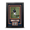 Tony Gwynn in Action San Diego Padres 8" x 10" Framed Baseball Photo with Engraved Autograph by Dynasty Sports & Framing