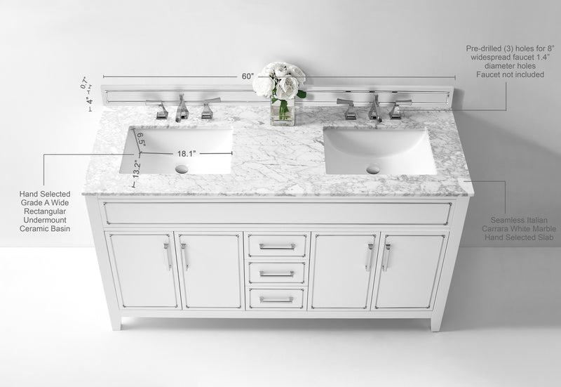 Aspen Bathroom Vanity Collection