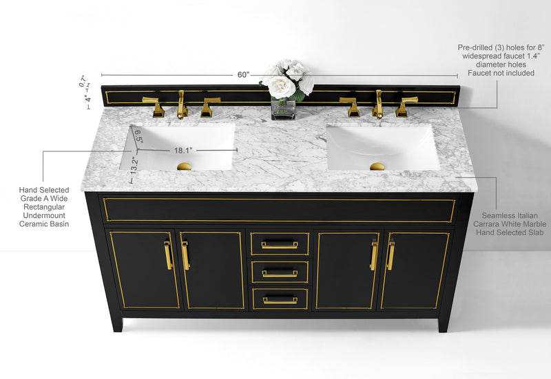 Aspen Bathroom Vanity Collection