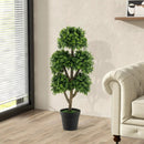 45 Inch Artificial Boxwood Topiary Ball Tree by LJGDeals