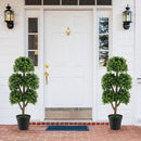 45 Inch Artificial Boxwood Topiary Ball Tree by LJGDeals
