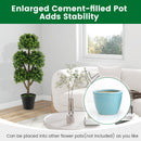 45 Inch Artificial Boxwood Topiary Ball Tree by DirectDeals