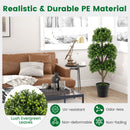 45 Inch Artificial Boxwood Topiary Ball Tree by DirectDeals
