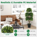 45 Inch Artificial Boxwood Topiary Ball Tree by LJGDeals