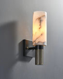 Torch Alabaster Wall Sconce