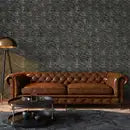 Taurus Black Marble Split-Face Tile 1"x2"