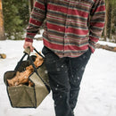 Tote Shape Canvas Firewood Log Carriers by White Duck Outdoors