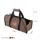 Tote Shape Canvas Firewood Log Carriers by White Duck Outdoors