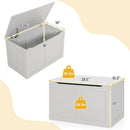 Safety Hinge Wooden Chest Organizer Toy Storage Box by LJGDeals