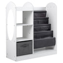 Toy Storage Organizer with 4-Tier Sling Shelves