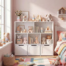 Kids Storage Organizer with 3 Drawers and 5 Cubbies by LJGDeals