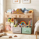 Kids Toy Storage Organizer with Stuffed Animal Holder by LJGDeals